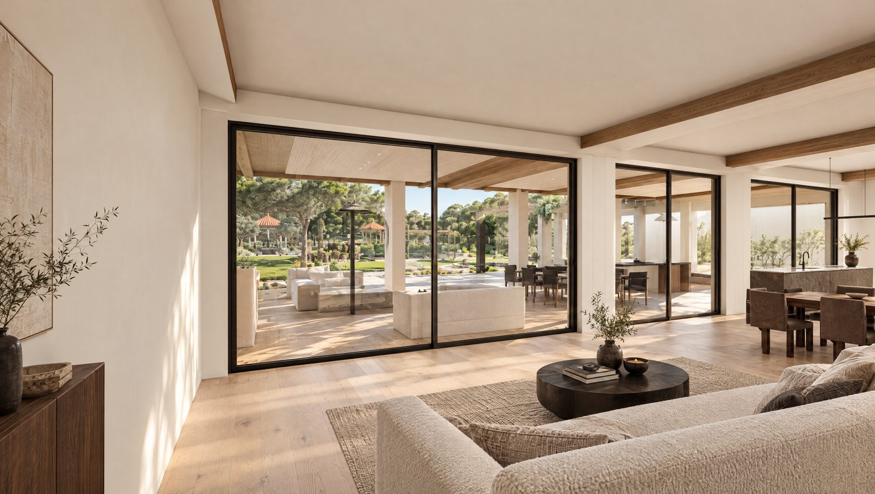 Great room, photo-real concept image