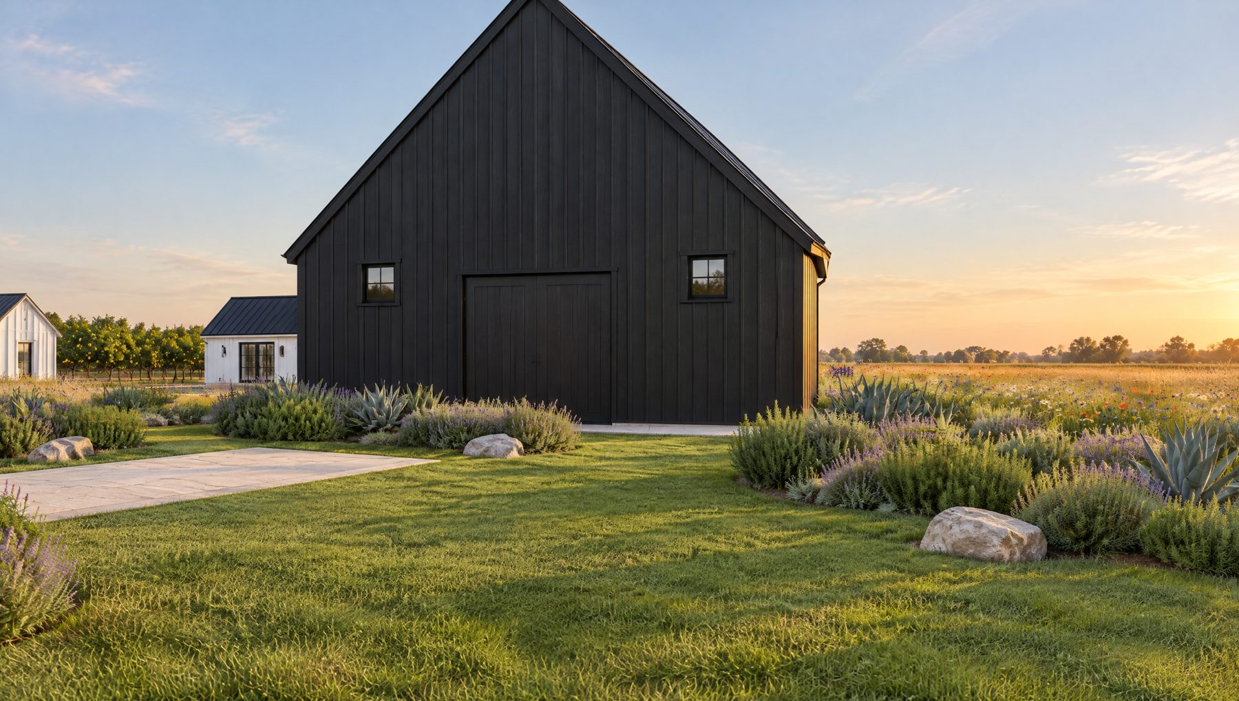 Barn, photo-real concept image