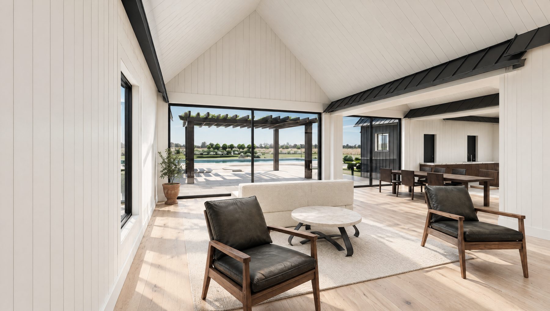 Great room, photo-real concept image